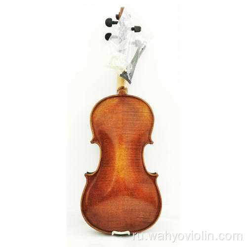Скрипка ручной работы из массива дерева среднего класса